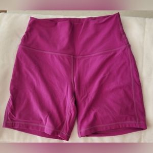 Lululemon Align 6" Shorts, Moonlit Magenta, Size 8